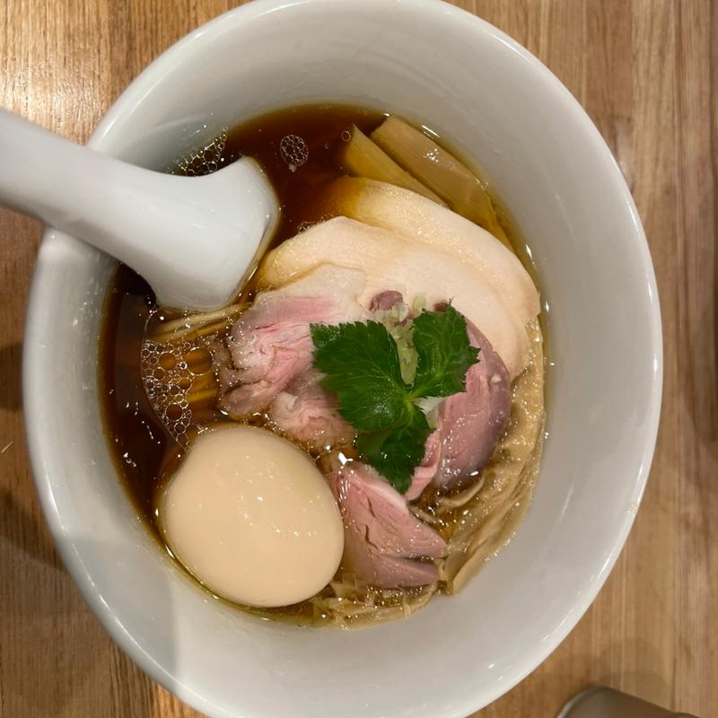 醤油らぁ麺(麺匠 一粒万倍 河原町店)