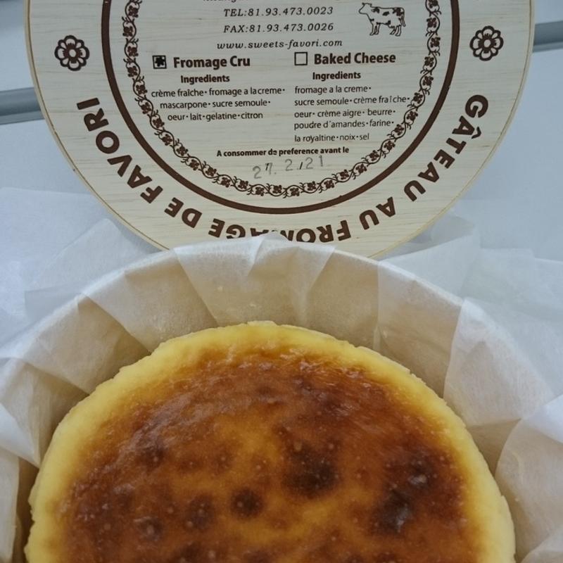 チーズケーキ(sweets shop FAVORI PLUS)