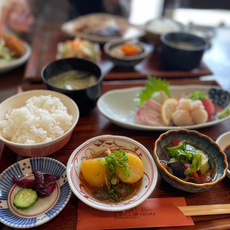 刺身定食(野の葉)