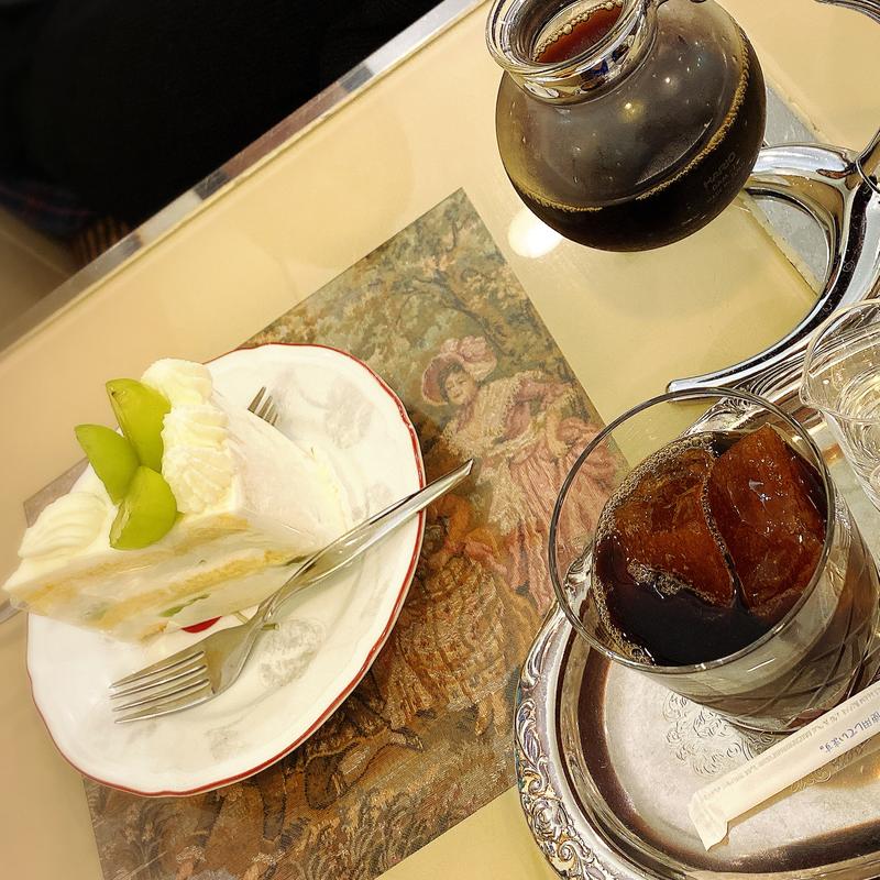 ケーキセット(珈琲貴族 池袋店)