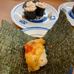 海鮮うに手巻き(くら寿司 ミッテン府中店)