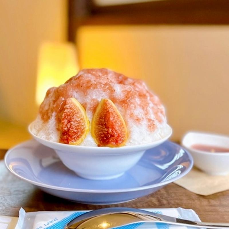 いちぢくミルク(氷屋パンプス)