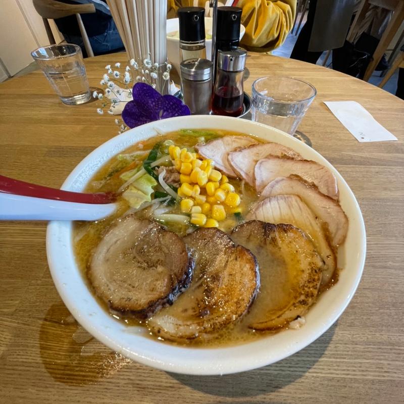 白味噌タンメン大盛り(あずま食堂 )