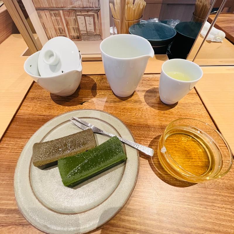 (茶と菓と　いい日)