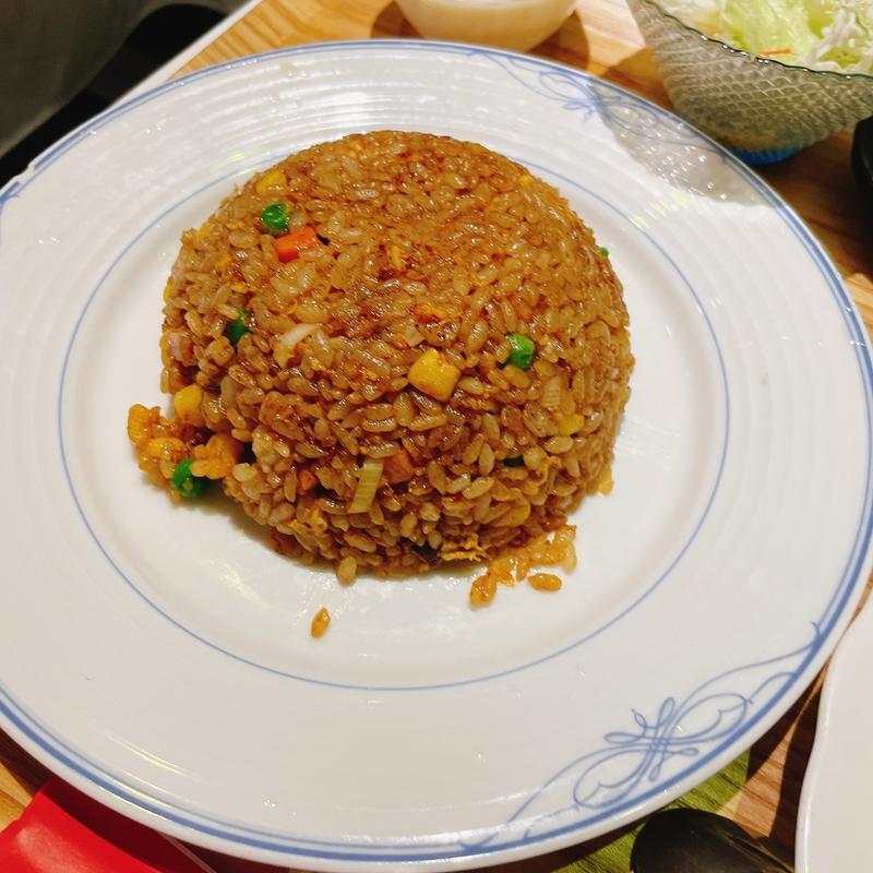 チャーハン+小籠包セット(四川料理刀削麺 川府 神保町店 （せんふう）)