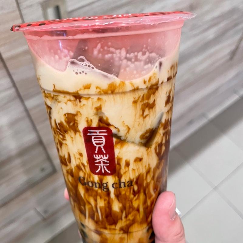 黒糖ミルクブラックティー(ゴンチャ ららぽーと名古屋みなとアクルス店 (Gong cha))