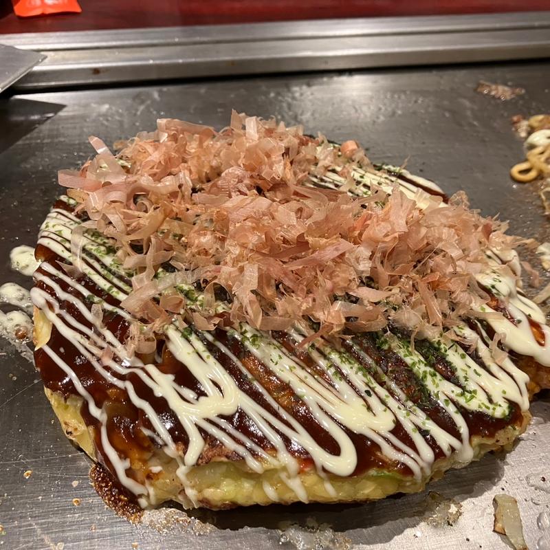 特選ミックス焼き(お好み焼ゆかりホワイティ梅田店)