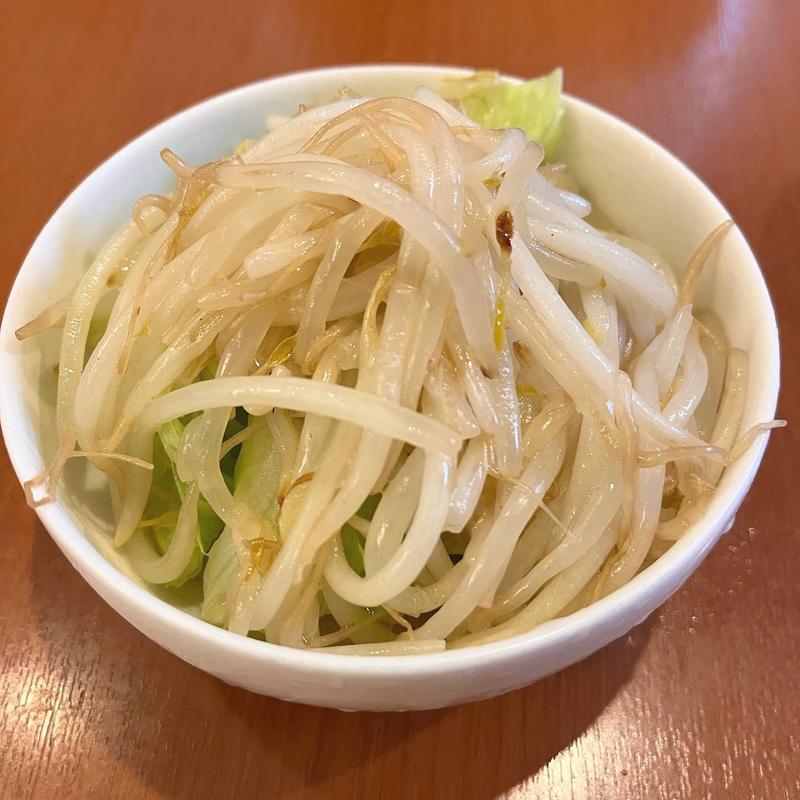 もやしとレタスのサラダ(めぐろ三ツ星食堂)