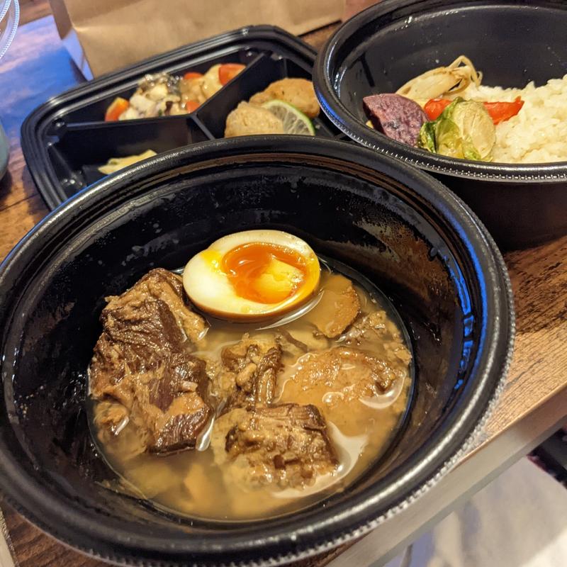 台湾風ルーロー飯(薬膳レストラン FOODLAB（フードラボ） 築地 2F)