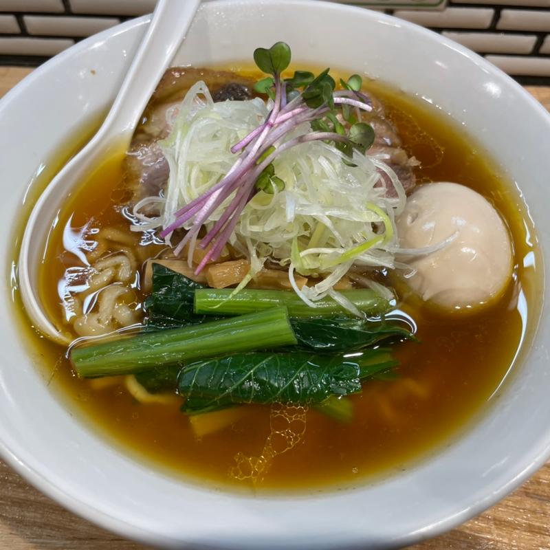 無化調手揉み中華そば全部入り(中華ソバ ビリケン)