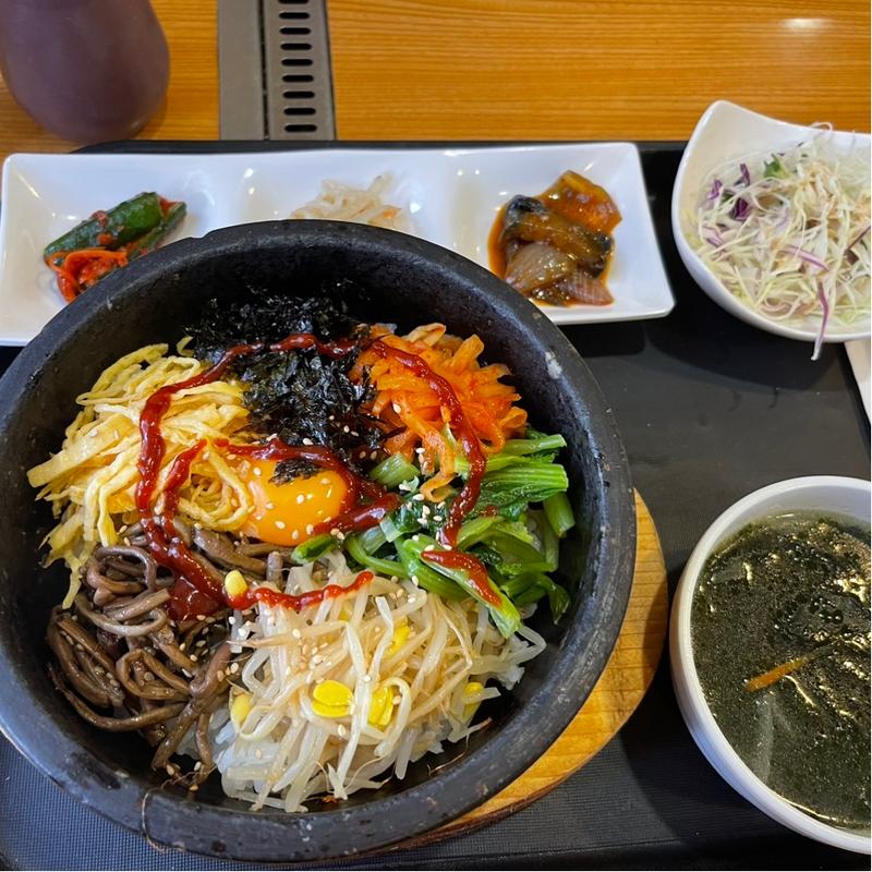 石焼きビビンバ(聖 ひじり 三左衛門堀店)