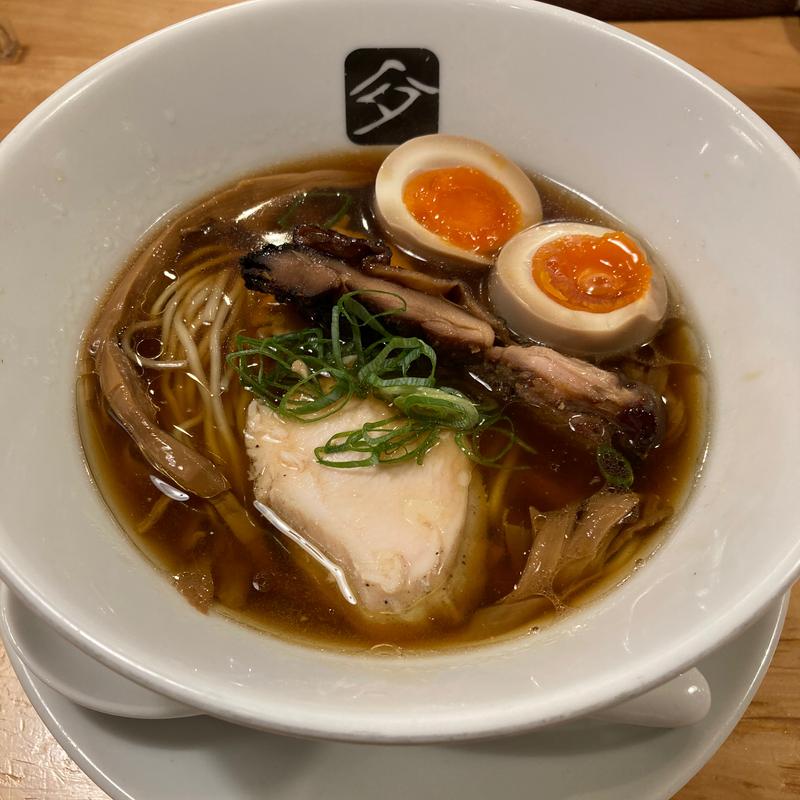 味玉鶏の中華そば(中華そば 高野)