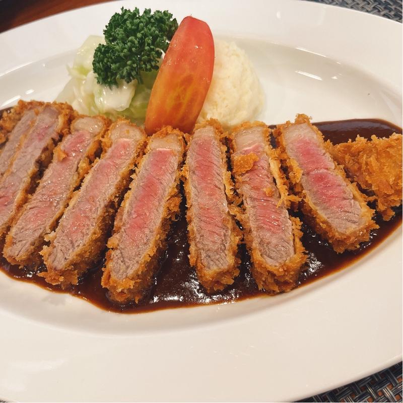 ビーフカツレツ(洋食屋 ワタナベ)