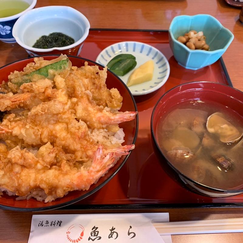 天丼(魚あら （うおあら）)