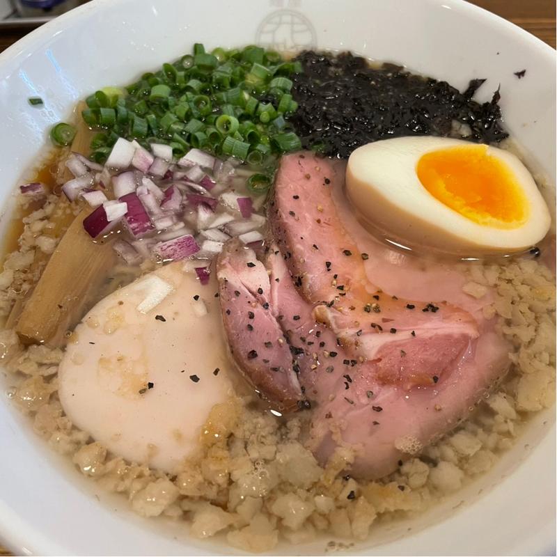 特濃煮干そば(正油)(麺屋 花枇)