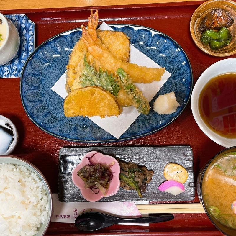 天麩羅ランチ(お食事処 さくら)