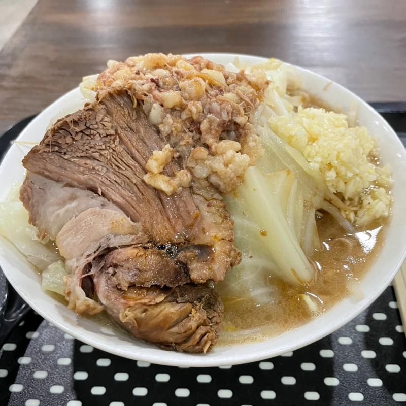 大ラーメン豚1枚(夢を語れ 鳥栖総本店)