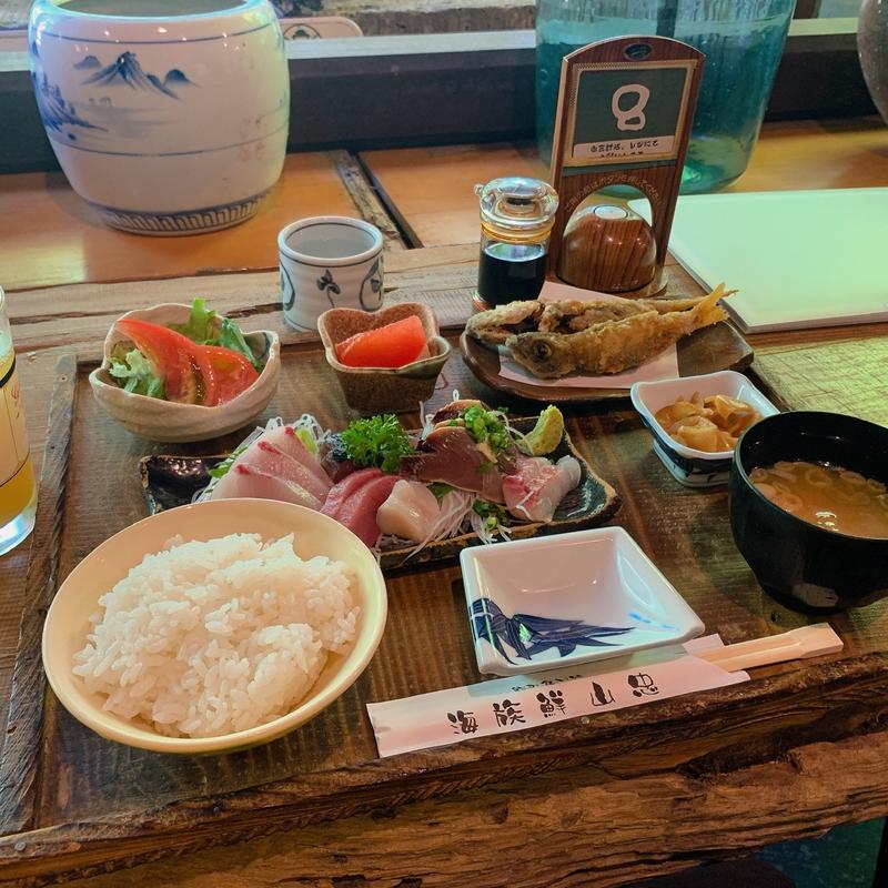 おまかせランチ(海族鮮 山忠 滑川店)