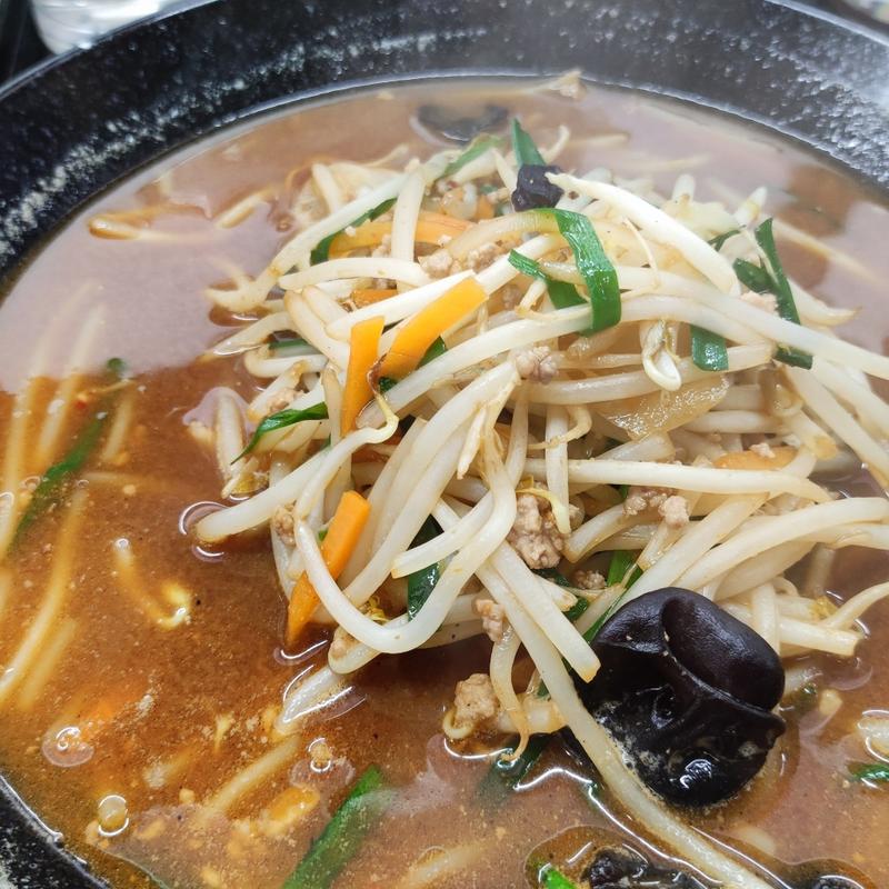 味噌ラーメン(餃子の王将 則松店)