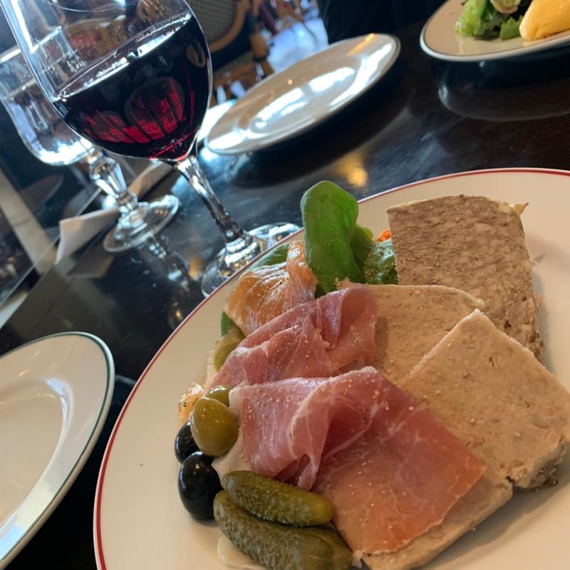 オードブルの盛り合わせ(AUX BACCHANALES GINZA（オーバカナル 銀座）)