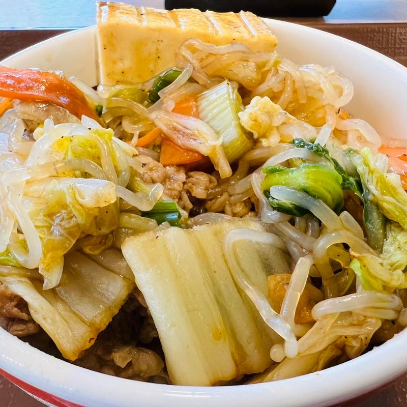 すき焼き牛丼（ミニ）(すき家 26号西住之江店 )