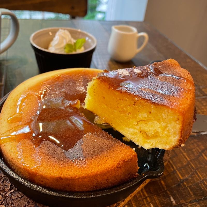 自家製ホットケーキ(cafe&bar pocher)
