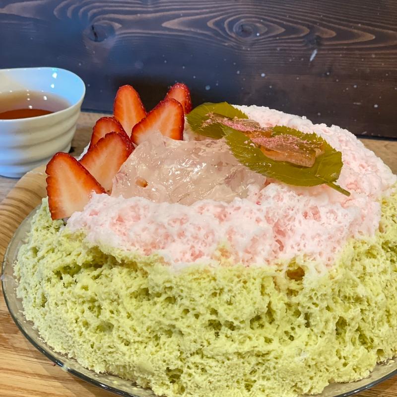 葉桜(かき氷 薬膳スープ 美生)