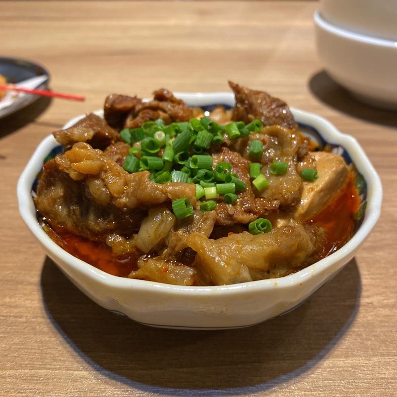 四川風牛煮込み(大衆中華酒場 くまねこ飯店 藤が丘店)