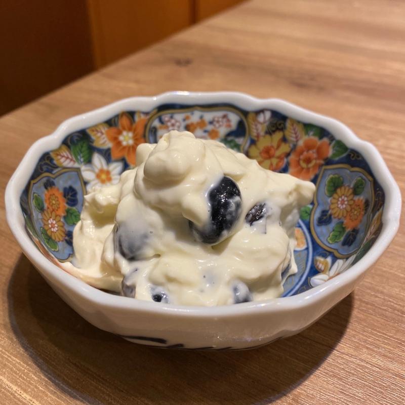 黒豆マスカルポーネ(大衆中華酒場 くまねこ飯店 藤が丘店)