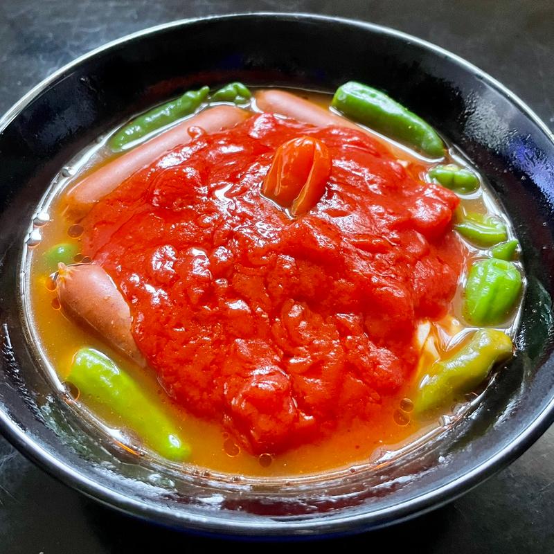 自家製超辛ラーメン(自宅)