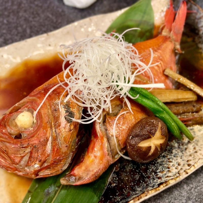 ノドグロの煮付け(すしざんまい匠 赤坂店)