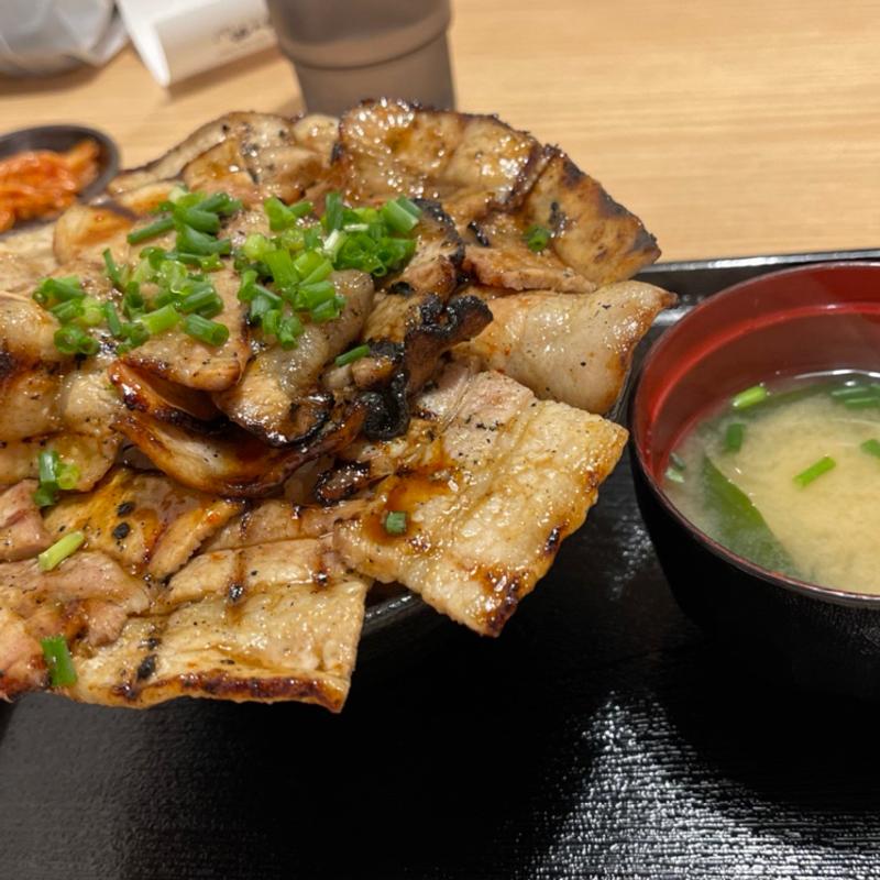 蒲焼豚丼　大(炭火焼き豚丼専門店 豚小家 天神橋店)