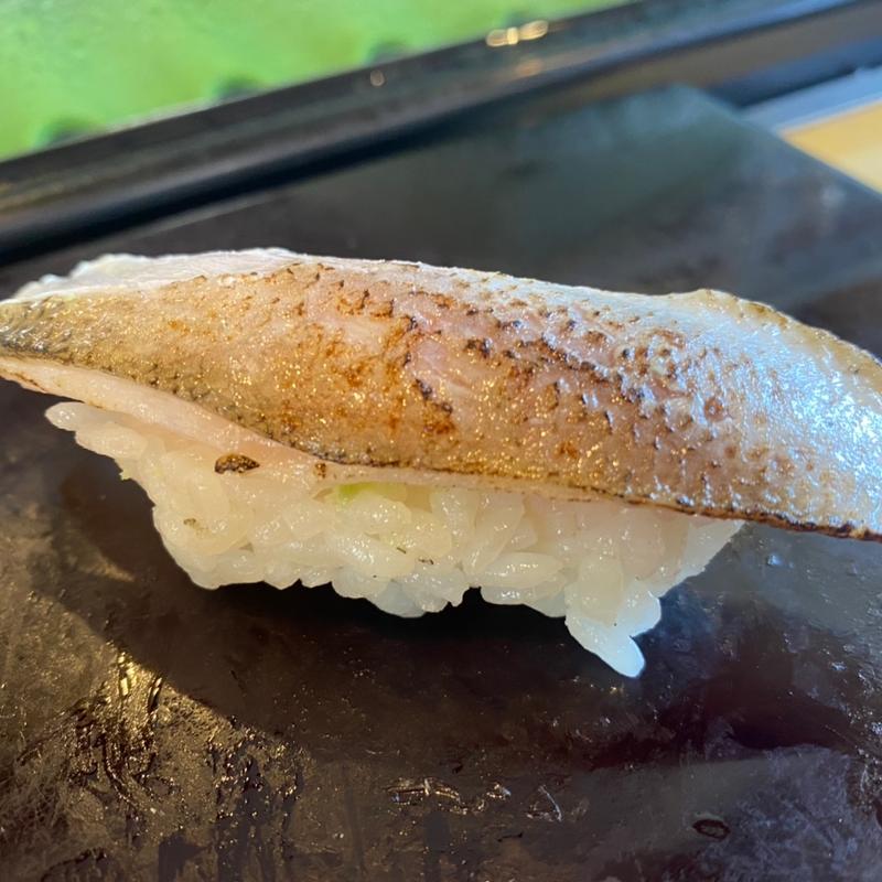 炙りカマス(鮨あらい)