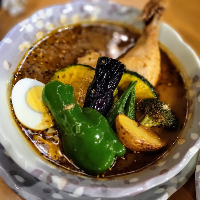 野菜チキン(スープカリー オーヤン)