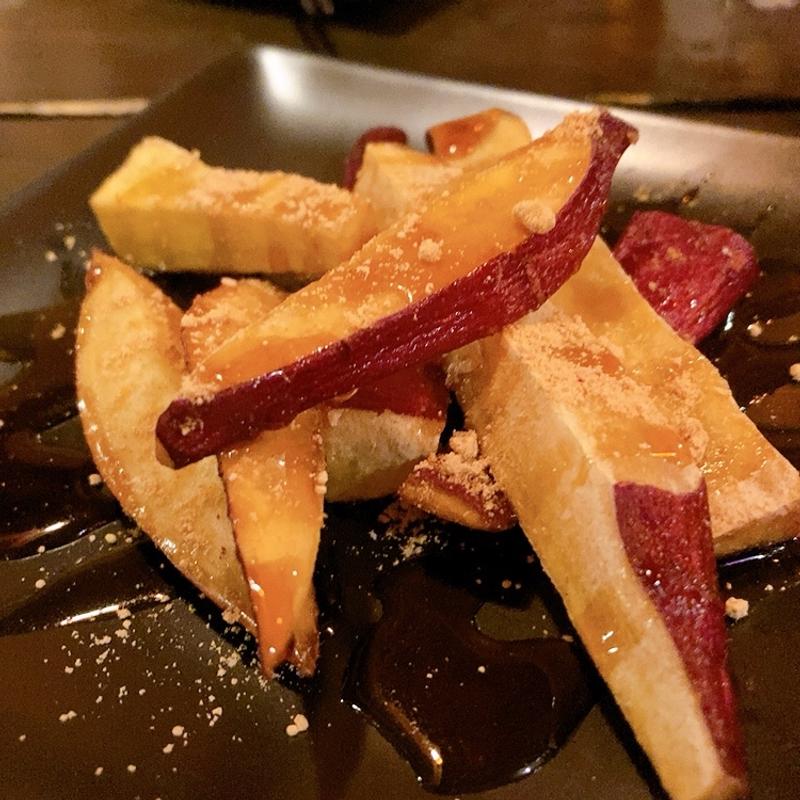 揚げたておさつ黒みつきなこ(ＳａＳａ （ササ）)