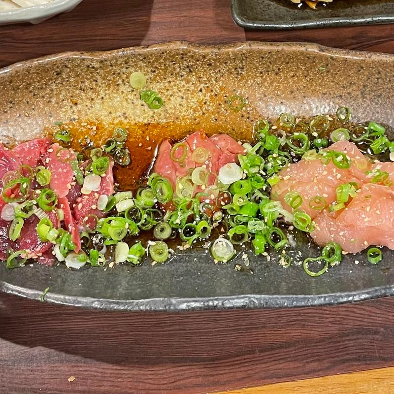 お造り三種盛り合わせ(味十味 )