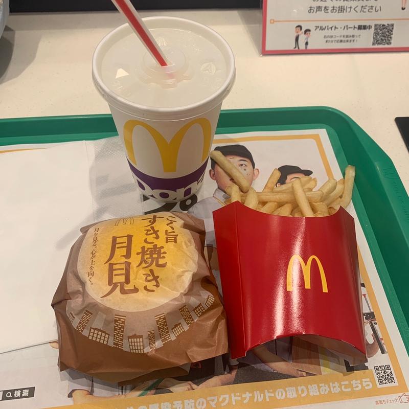 こく旨すき焼き月見(マクドナルド 幕張テクノガーデン店)