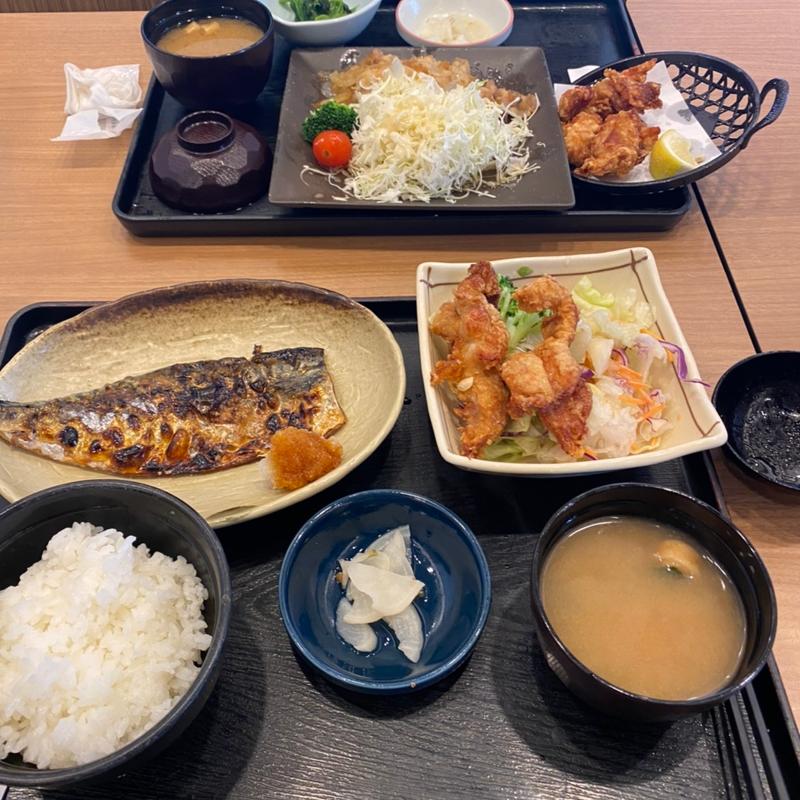 サバの塩焼きランチ(夢庵 朝霞本町店)