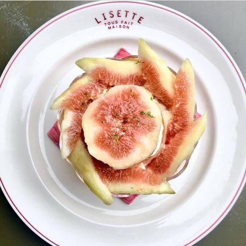 いちぢくのプリンアラモード(カフェ リゼッタ （Cafe Lisette）)