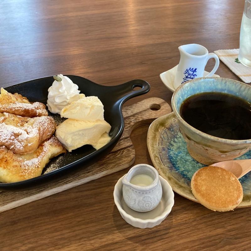 フレンチトースト(薪ストーブと珈琲の店 カフェ サンクロワ (cafē St.Croix))