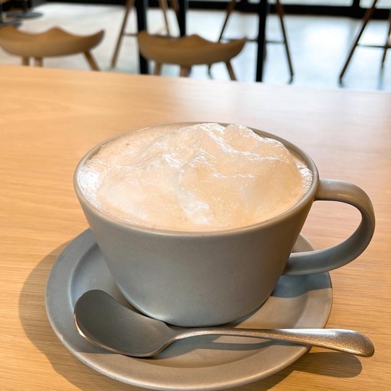 ホットティーラテほうじ茶(CHAVATY kyoto arashiyama)