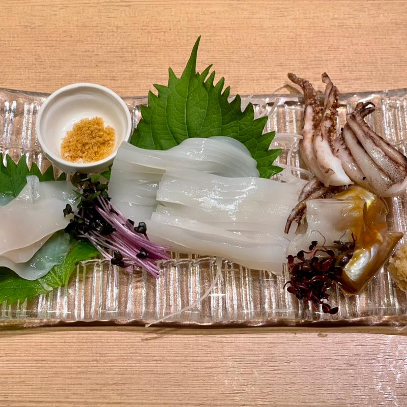 真イカ　ハーフ(魚食家 きんき （【旧店名】魚食主義 きんき）)