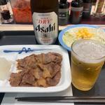 カルビ焼肉ビールセット(松屋 新宿大ガード店 )