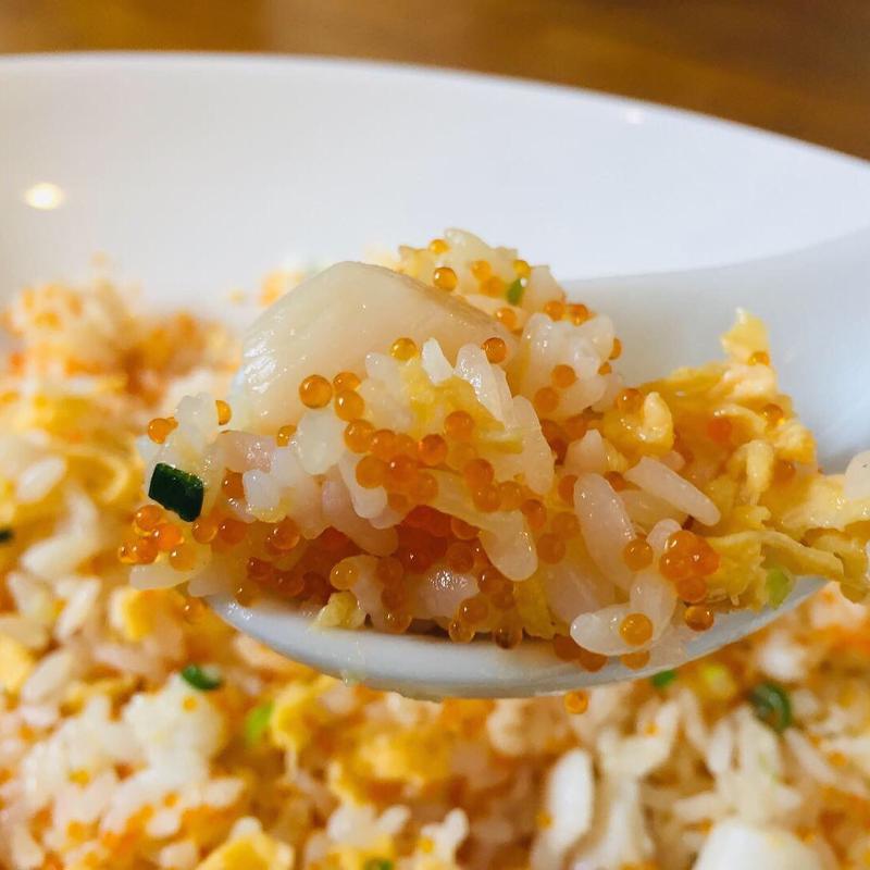 とびっこと小柱の炒飯(家常菜 博朱)