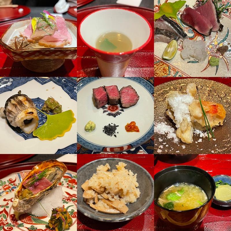 料理長おまかせコース(松茸)(料理屋紅炉庵なんば店)