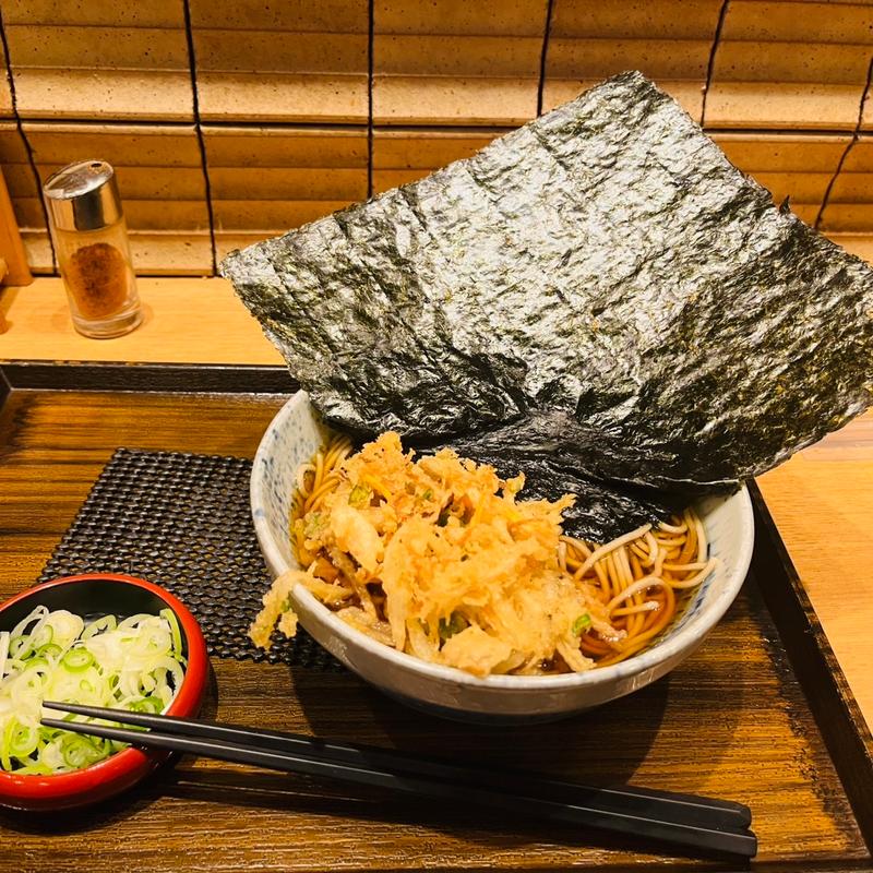 有明海苔とかき揚げ(しぶそば 武蔵小杉店 )