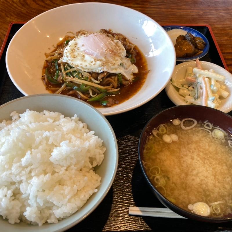 豚スタミナ炒め定食(大野屋飲食店 )