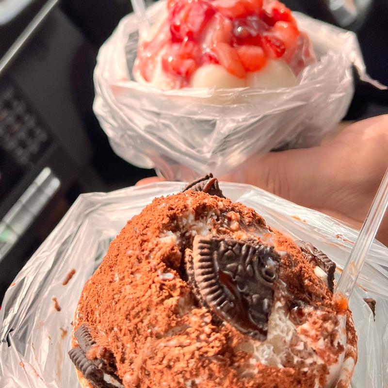 チョコオレオアイス(シェイブド アイス スノウ)