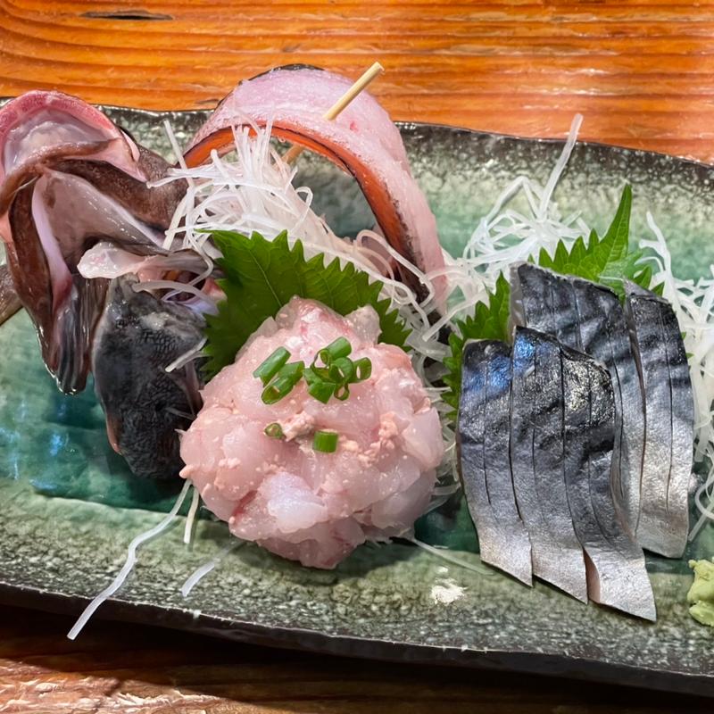 ドンコのたたき　しめ鯖(寿々喜 )