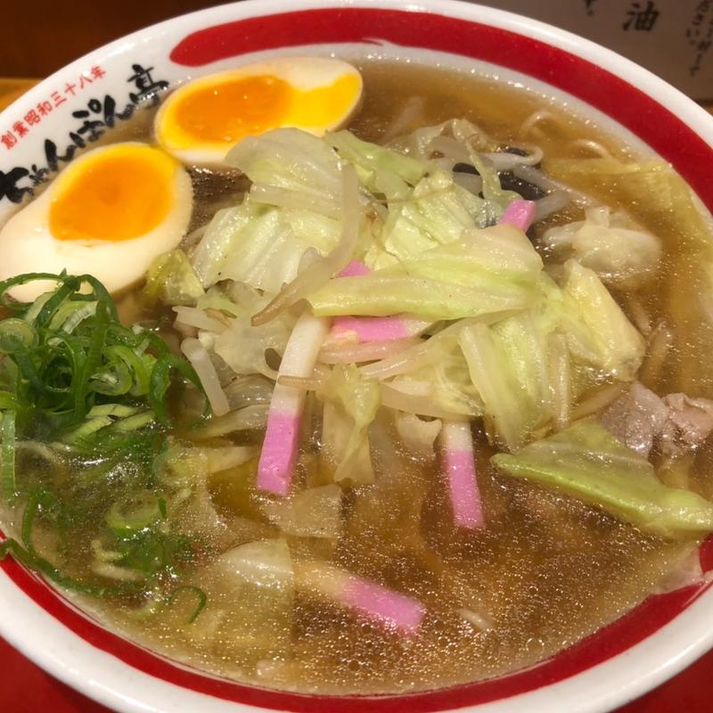 近江ちゃんぽん味玉トッピング(ちゃんぽん亭総本家 山科西野店 )